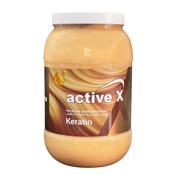 Activex Hot Oil Hair Cream 4000ml – Deep Conditioning & Repair Mask for Dry, Damaged, Frizzy Hair – Garlic, Caviar, Aloe Vera & Keratin Variants – Professional Salon-Size Treatment